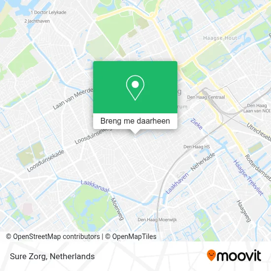 Sure Zorg kaart