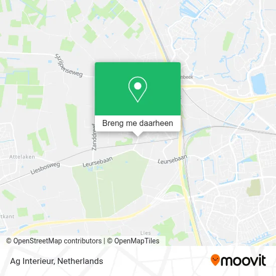 Ag Interieur kaart