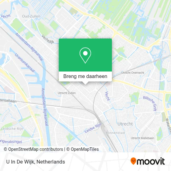 U In De Wijk kaart
