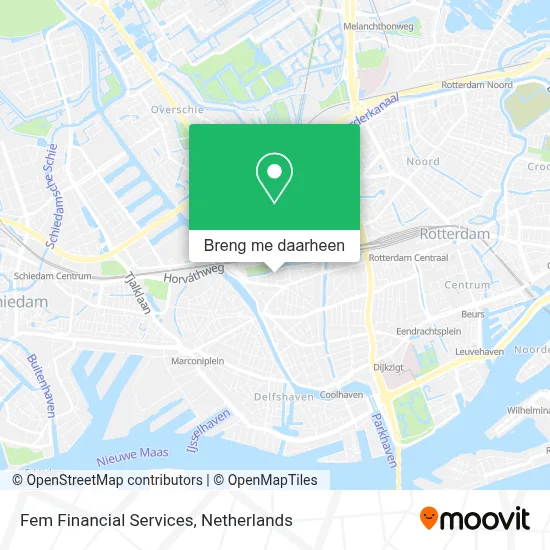 Fem Financial Services kaart