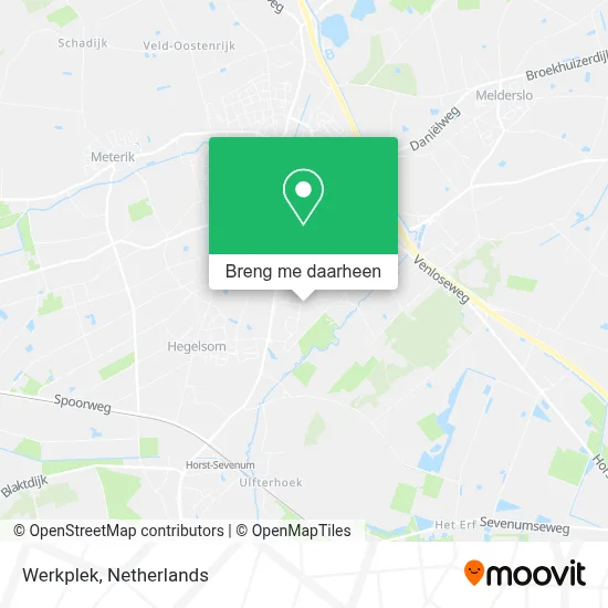 Werkplek kaart