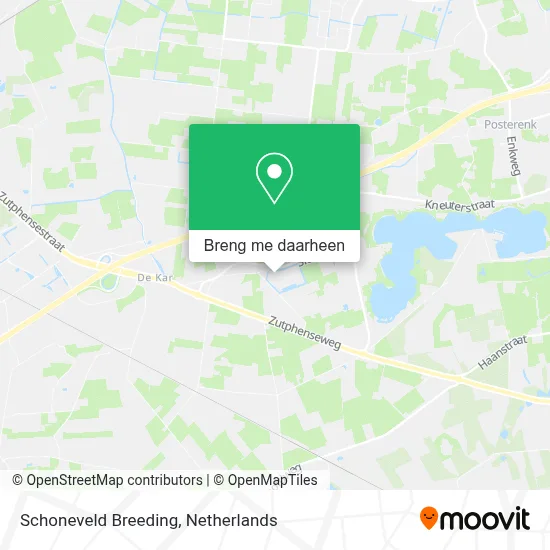 Schoneveld Breeding kaart