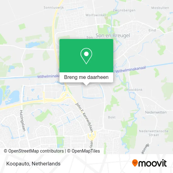 Koopauto kaart