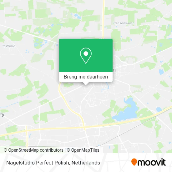 Nagelstudio Perfect Polish kaart