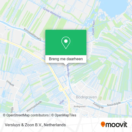 Versluys & Zoon B.V. kaart