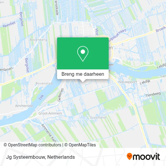 Jg Systeembouw kaart