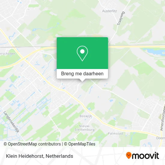 Klein Heidehorst kaart