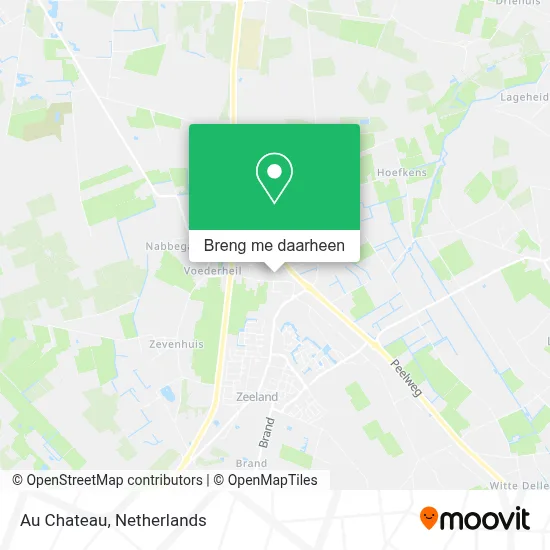 Au Chateau kaart