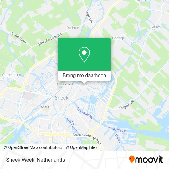 Sneek-Week kaart