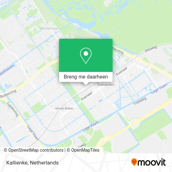 Kallienke kaart