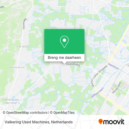 Valkering Used Machines kaart