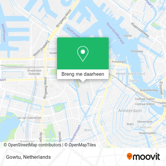 Gowtu kaart