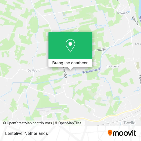 Lentelive kaart