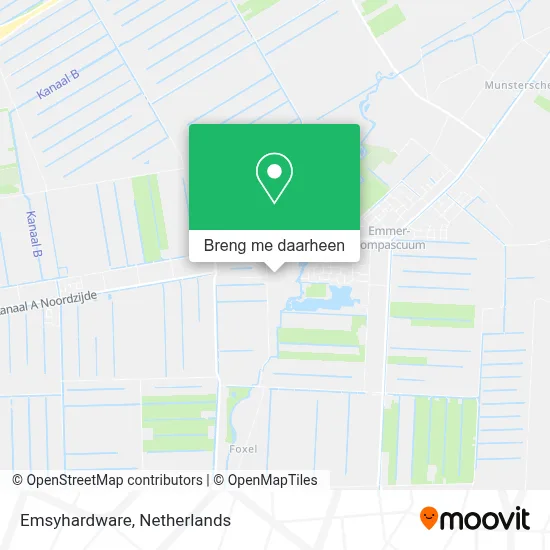 Emsyhardware kaart