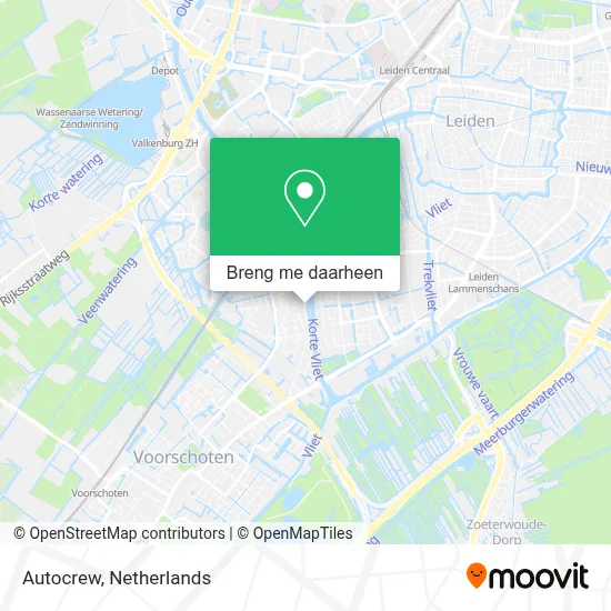 Autocrew kaart