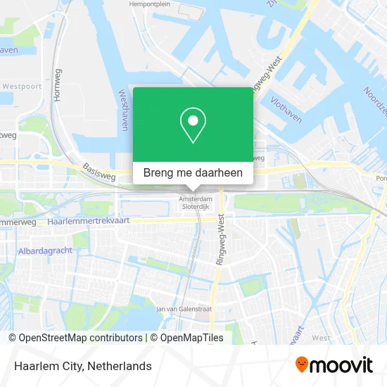 Haarlem City kaart