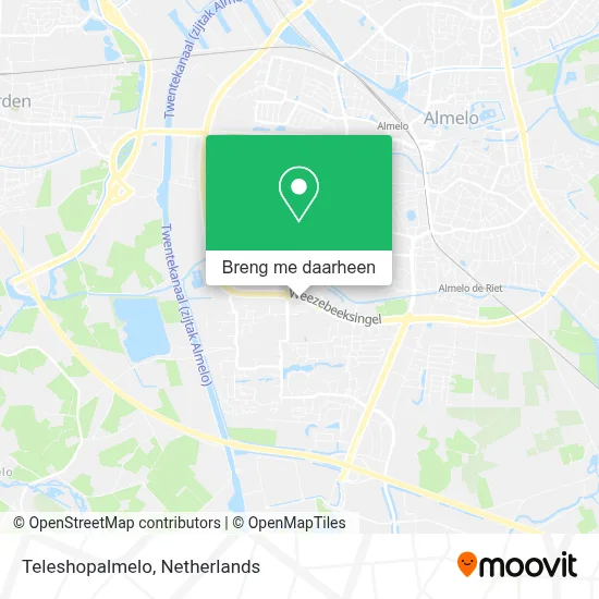 Teleshopalmelo kaart