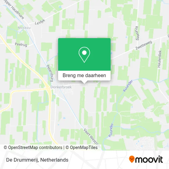 De Drummerij kaart