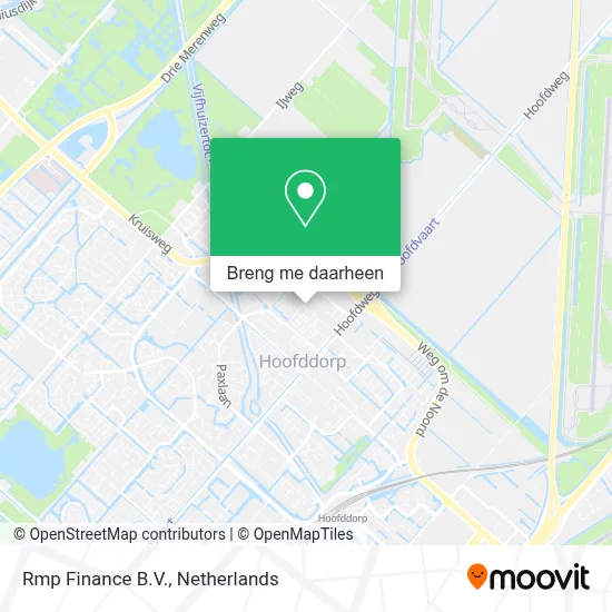 Rmp Finance B.V. kaart