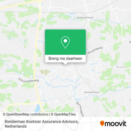 Bielderman Koetsier Assurance Advisors kaart