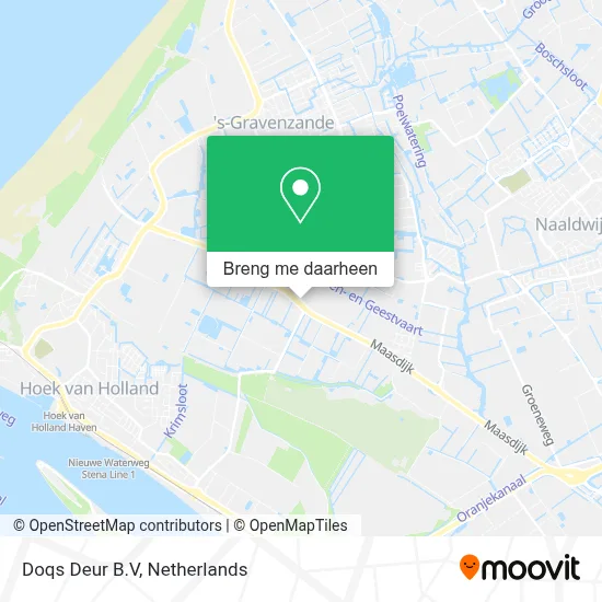 Doqs Deur B.V kaart