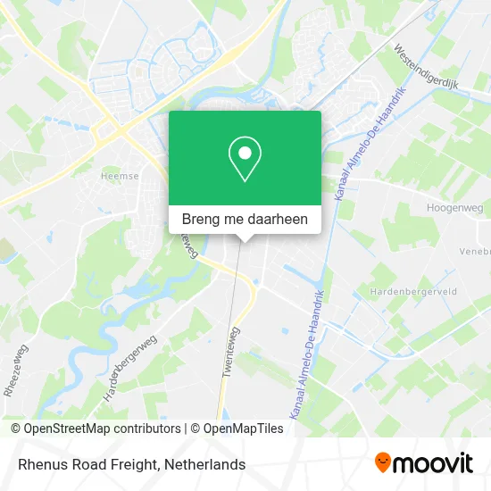 Rhenus Road Freight kaart