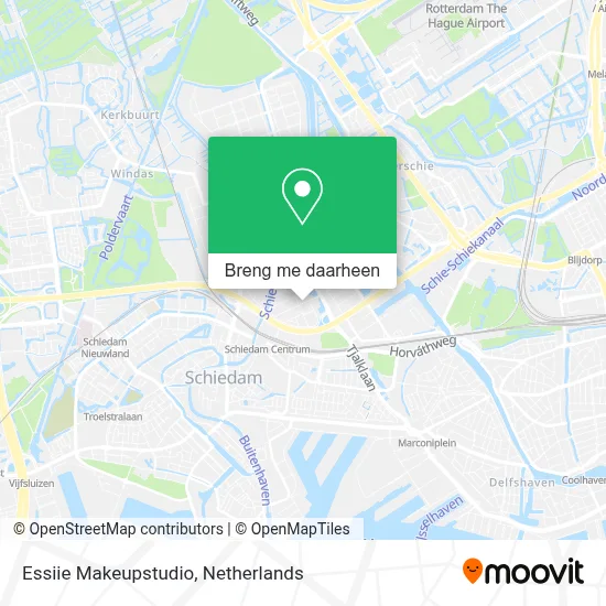 Essiie Makeupstudio kaart