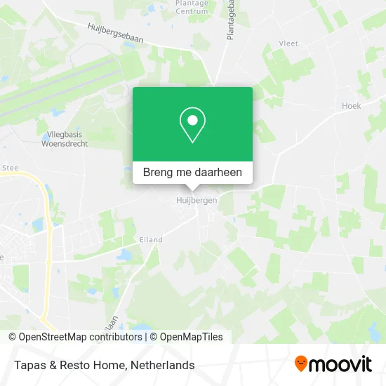 Tapas & Resto Home kaart