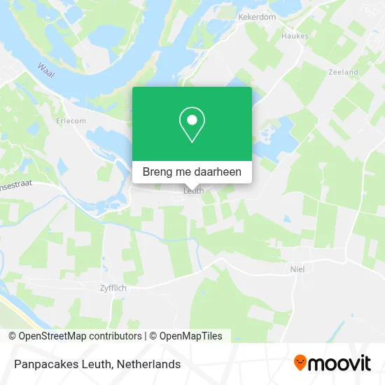 Panpacakes Leuth kaart