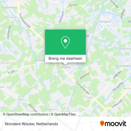 Wondere Wouter kaart