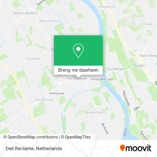 Deli Reclame kaart