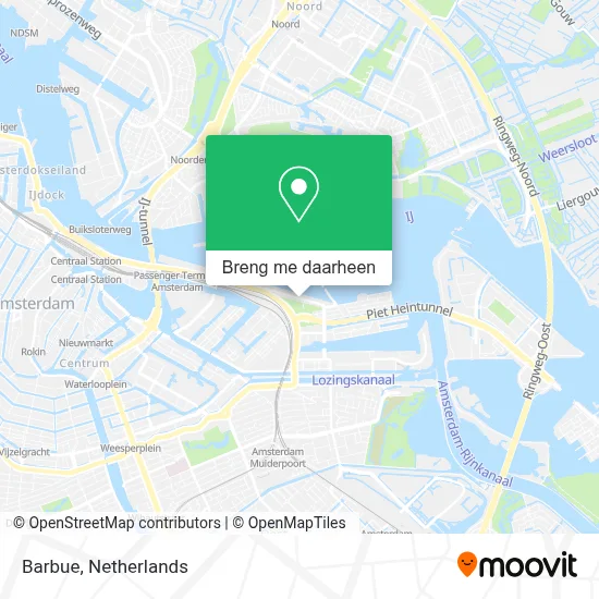 Barbue kaart