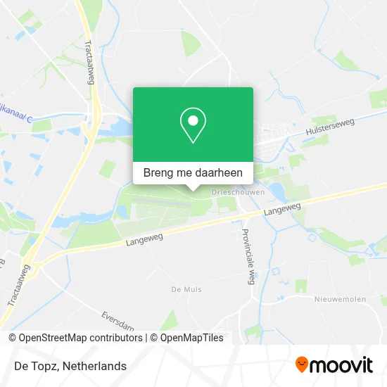 De Topz kaart