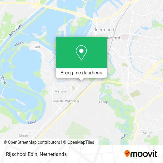 Rijschool Edin kaart