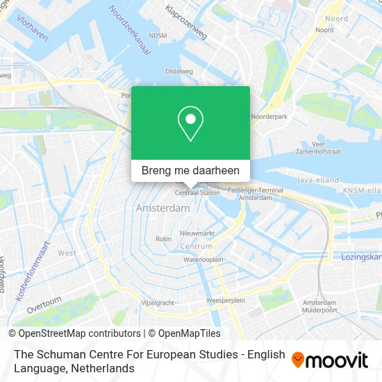 The Schuman Centre For European Studies - English Language kaart