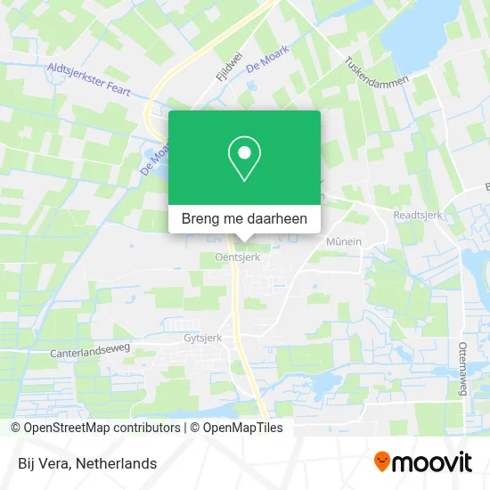 Bij Vera kaart