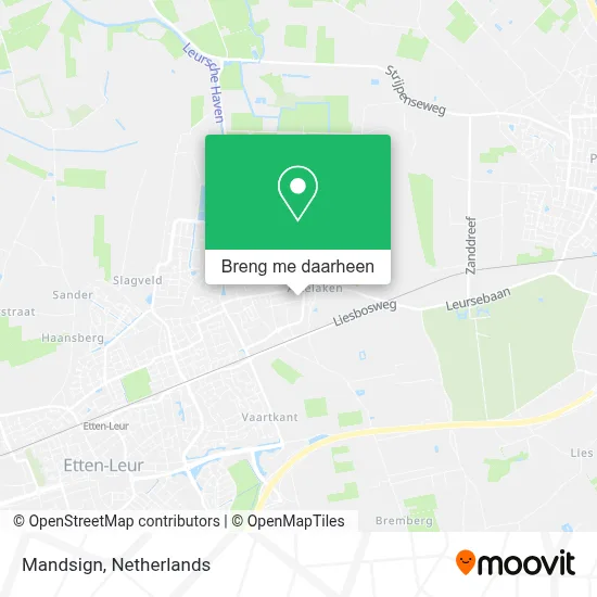 Mandsign kaart