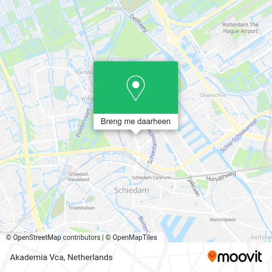 Akademia Vca kaart