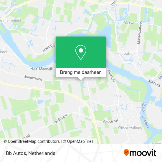 Bb Autos kaart