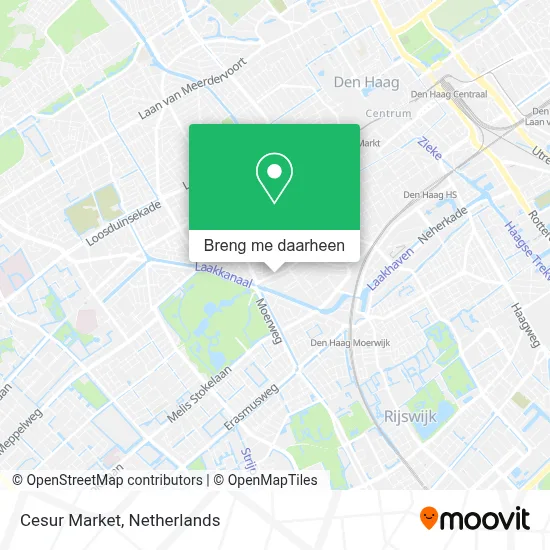 Cesur Market kaart