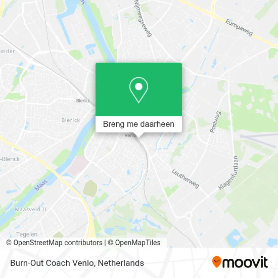 Burn-Out Coach Venlo kaart
