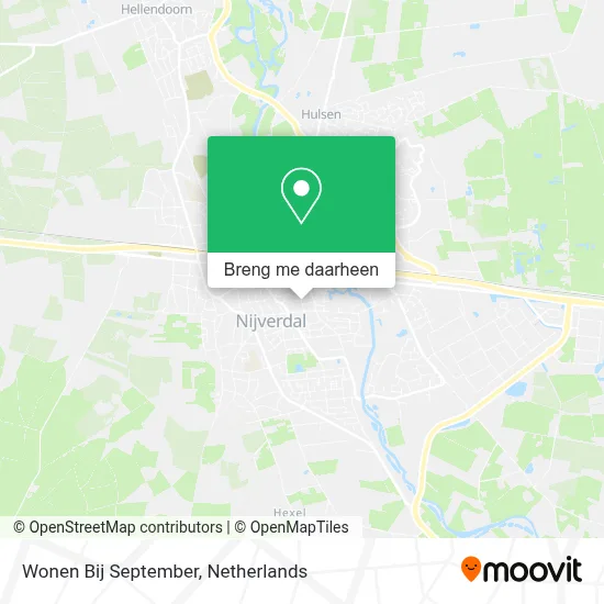 Wonen Bij September kaart