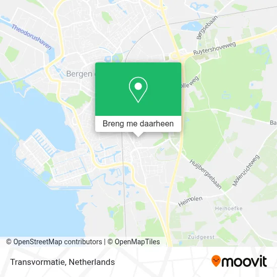 Transvormatie kaart