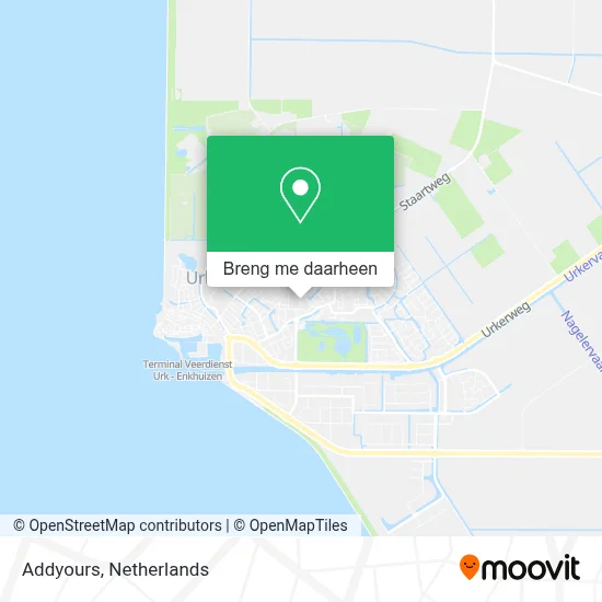 Addyours kaart