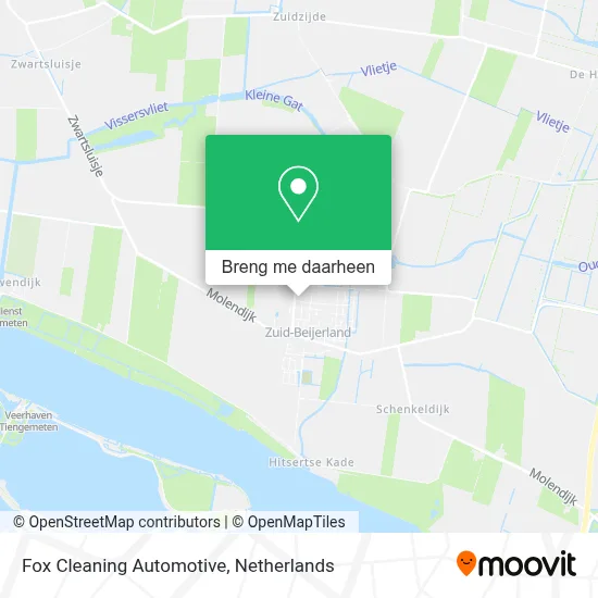 Fox Cleaning Automotive kaart