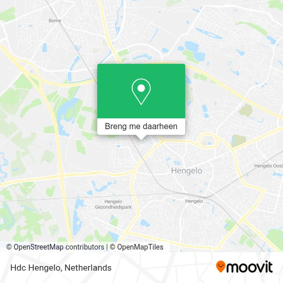 Hdc Hengelo kaart