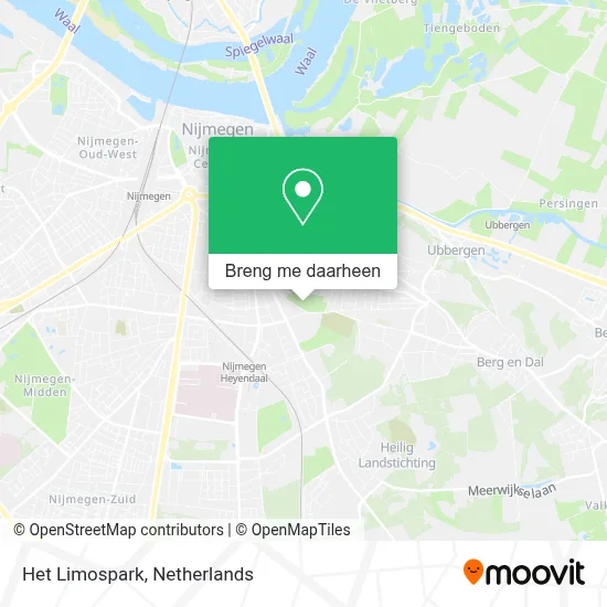 Het Limospark kaart