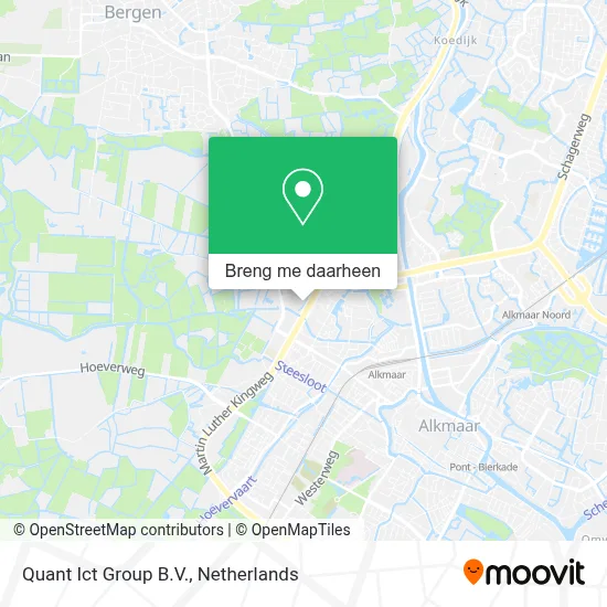 Quant Ict Group B.V. kaart