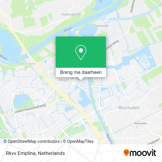 Rkvv Emplina kaart