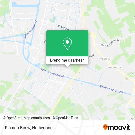 Ricardo Bouw kaart